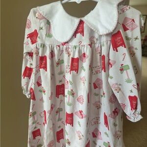Letters to Santa Toddler Christmas Dress